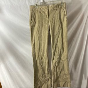 J.Crew Stretch City Fit Tan Khaki Pants